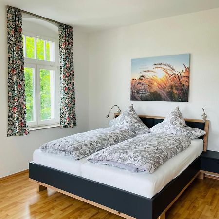 "Glueck Auf" Lichtdurchflutete Schicke Ferienwohnung In ツウィッカウ エクステリア 写真