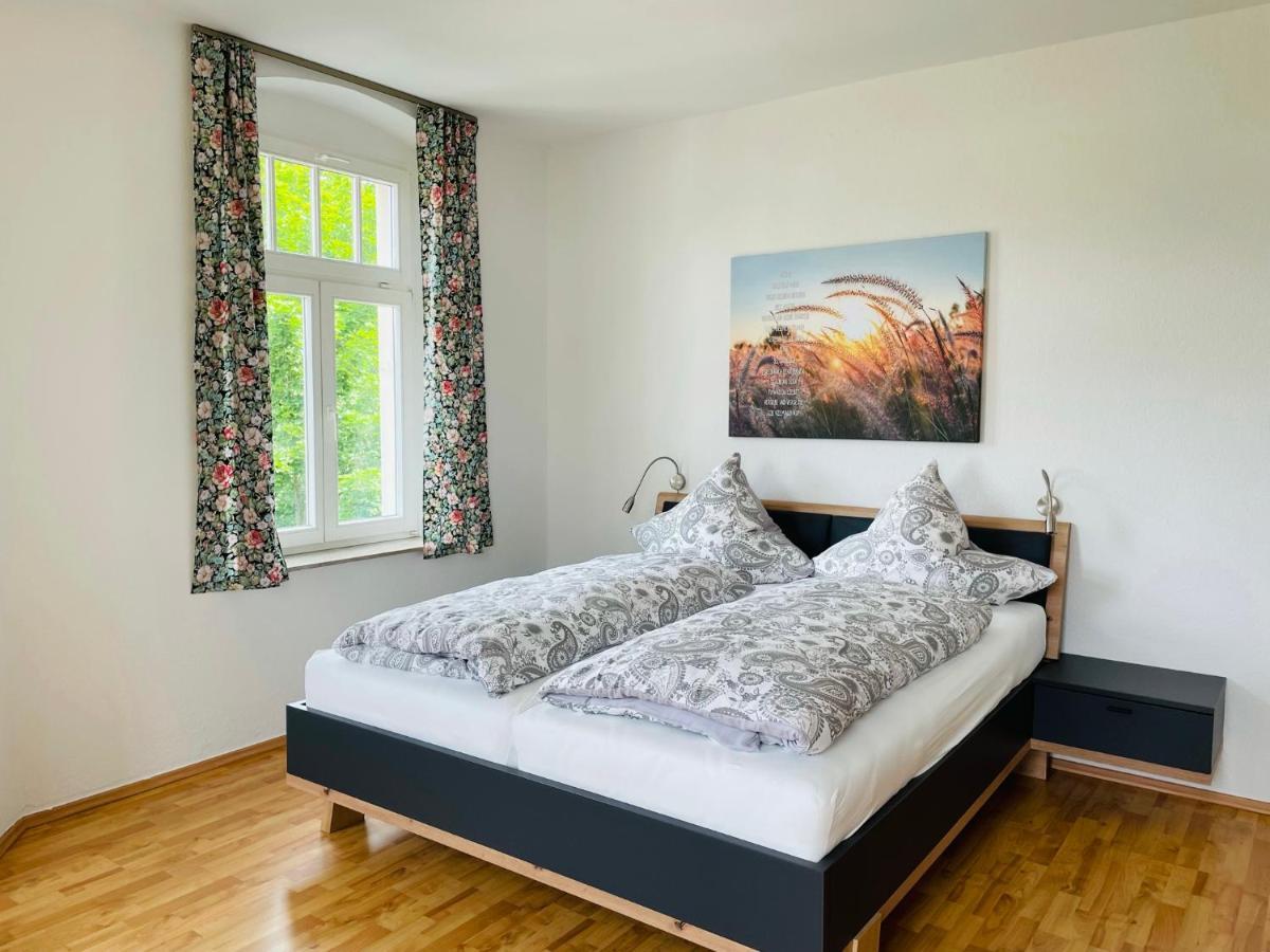 "Glueck Auf" Lichtdurchflutete Schicke Ferienwohnung In ツウィッカウ エクステリア 写真