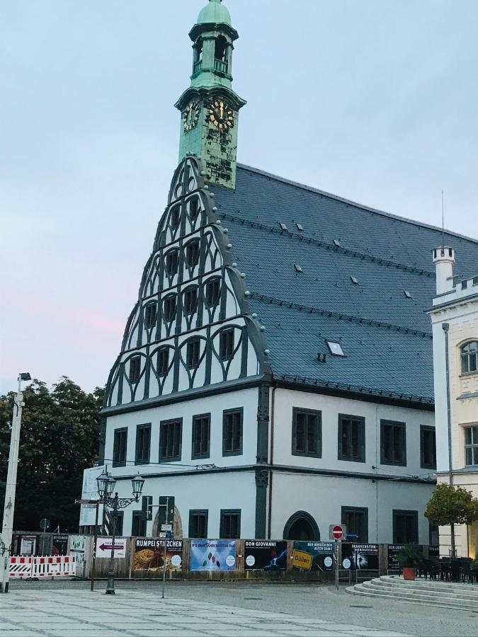 "Glueck Auf" Lichtdurchflutete Schicke Ferienwohnung In ツウィッカウ エクステリア 写真